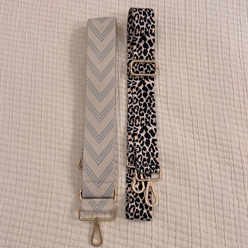 2 purse straps NWOT